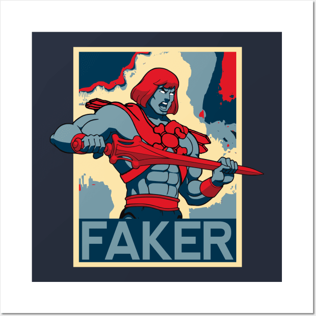 Faker Wall Art by Nerd_art